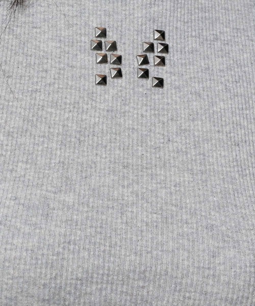 トップス nasty fancy club NASTY FANCY CLUB／ZIPPER スリーブレス 2116656（タンクトップ