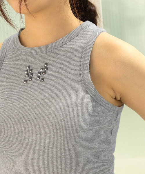 タンクトップ ノースリーブ NASTY FANCY CLUB／ZIPPER スリーブレス 2116656 レディース NASTY FANCY CLUB／ZIPPER スリーブレス 2116656（タンクトップ