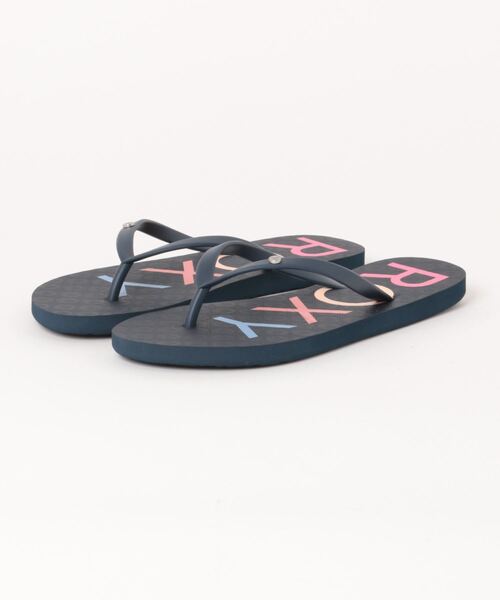 ROXY（ロキシー）の「SANDY III/ロキシービーサン(ビーチサンダル)（サンダル・レディース・ネイビー/ベージュ/ブラック・25cm/24cm/23cm）」の6枚目の写真