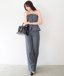 AMBIENT（アンビエント）の「センタープレスストレートパンツ（スラックス）」