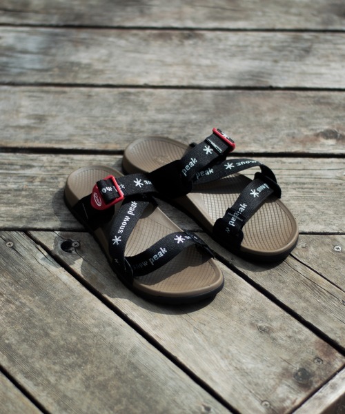 Snow Peak(スノーピーク)の「Ms LOWDOWN SLIDE SP(サンダル・メンズ・ブラウン・25/26/27/28/29)」の2枚目の写真