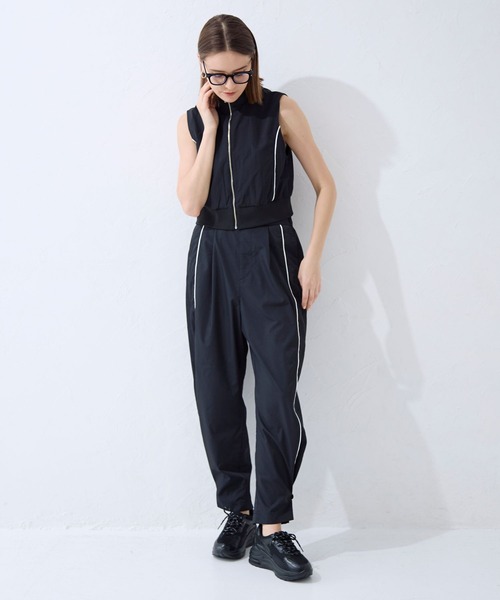 FOREVER 21（フォーエバー トゥエンティーワン）の「【2024SS】トラックベスト（ベスト・レディース・オフホワイト/ブラック・FREE）」の6枚目の写真