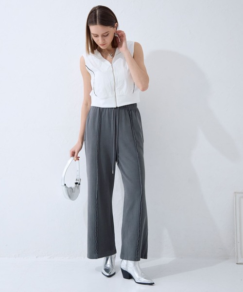 FOREVER 21（フォーエバー トゥエンティーワン）の「【2024SS】トラックベスト（ベスト・レディース・オフホワイト/ブラック・FREE）」の18枚目の写真