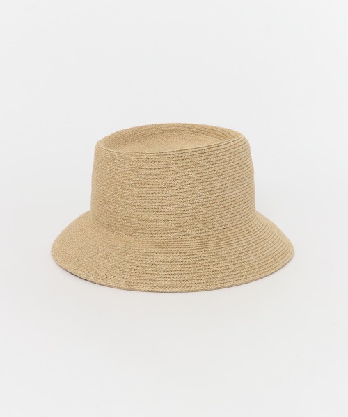 URBAN RESEARCH ROSSO WOMEN（アーバンリサーチ　ロッソ）の「PAPER HAT（ハット・レディース・ベージュ/ブラック・FREE）」の8枚目の写真