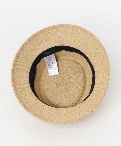 URBAN RESEARCH ROSSO WOMEN（アーバンリサーチ　ロッソ）の「PAPER HAT（ハット・レディース・ベージュ/ブラック・FREE）」の9枚目の写真