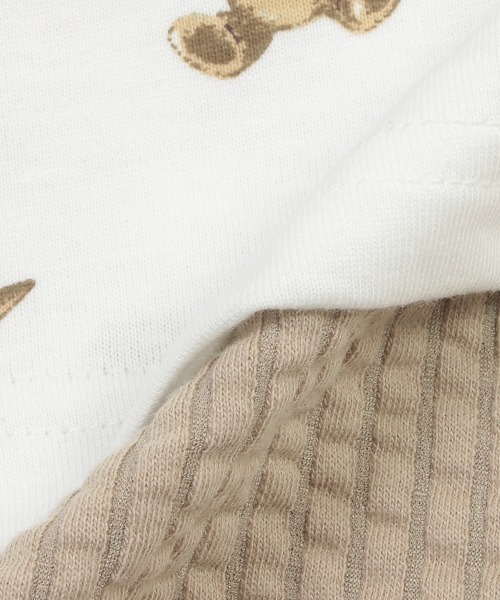 petit main（プティマイン）の「BOYSアソートパジャマ（セットアップ・キッズ・マルチ/アイボリー/ブルー・130cm/120cm/110cm/100cm/90cm/80ｃｍ）」の9枚目の写真