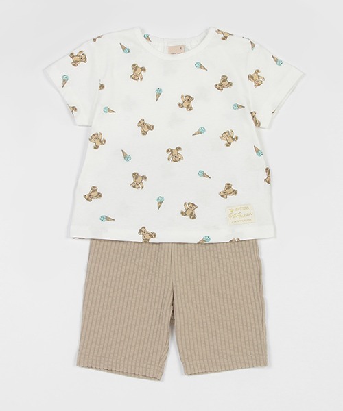 petit main（プティマイン）の「BOYSアソートパジャマ（セットアップ・キッズ・マルチ/アイボリー/ブルー・130cm/120cm/110cm/100cm/90cm/80ｃｍ）」の13枚目の写真