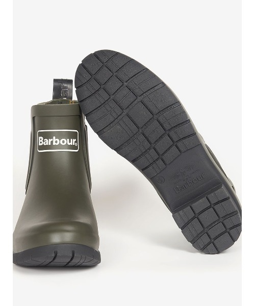 Barbour(バブアー)の「Kingham サイドゴアレインブーツ(レディース)(レインシューズ・レディース・ブラック/オリーブ/ネイビー・4/5/6)」の11枚目の写真