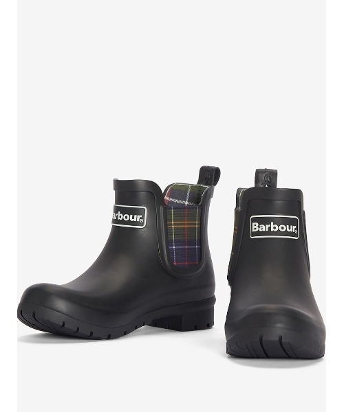 Barbour(バブアー)の「Kingham サイドゴアレインブーツ(レディース)(レインシューズ・レディース・ブラック/オリーブ/ネイビー・4/5/6)」の4枚目の写真