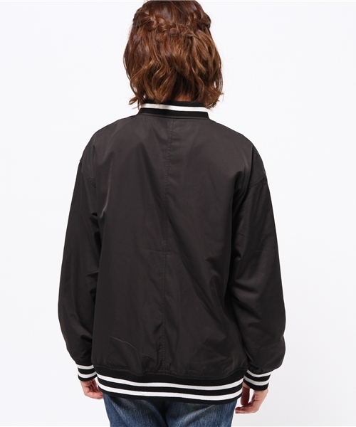 WEGO（ウィゴー）の「WEGO/イニシャルスタジャン（スタジャン・レディース・ネイビー/ブラック・FREE）」の11枚目の写真