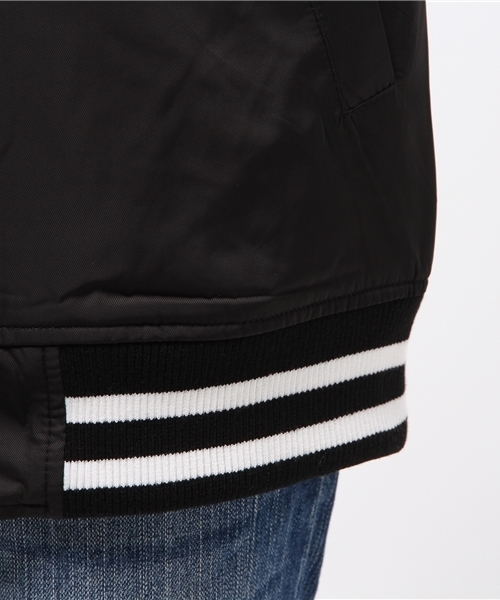 WEGO（ウィゴー）の「WEGO/イニシャルスタジャン（スタジャン・レディース・ネイビー/ブラック・FREE）」の4枚目の写真