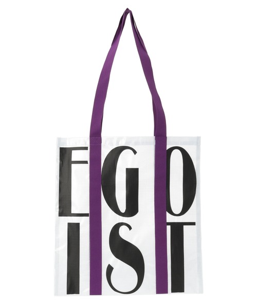 EGOIST（エゴイスト）の「EGOIST　PVCトートバック（トートバッグ・レディース・ブラック/グリーン/パープル・FREE）」の3枚目の写真