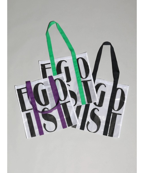 EGOIST（エゴイスト）の「EGOIST　PVCトートバック（トートバッグ・レディース・ブラック/グリーン/パープル・FREE）」の10枚目の写真