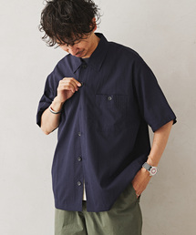 JOURNAL STANDARD relume（ジャーナルスタンダード　レリューム）の「AIRLY DOTS サッカー半袖シャツ（シャツ/ブラウス・メンズ）」