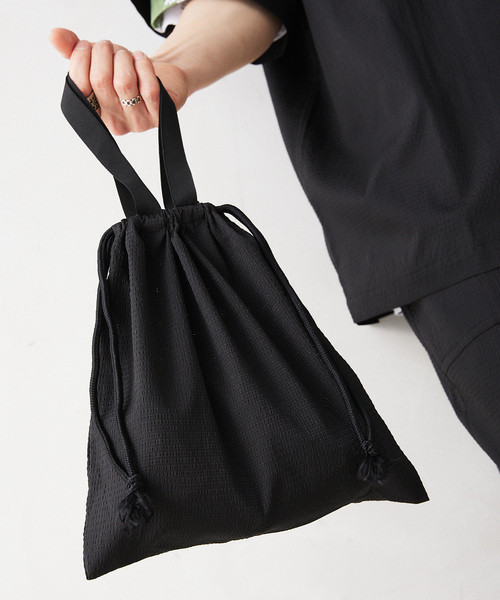 JOURNAL STANDARD relume（ジャーナルスタンダード　レリューム）の「AIRLY DOTS サッカー半袖シャツ（シャツ/ブラウス・メンズ・グレー/ブラック/ネイビー・MEDIUM/LARGE）」の9枚目の写真