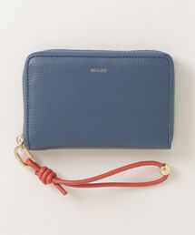 Beau're（ヴュレ）の「【BEAURE/ビュレ】カウレザー　ハンドストラップ付きバイカラーラウンドB7ウォレット（財布）」