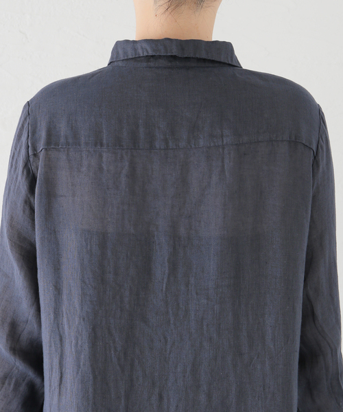 【週末セール】Deuxieme Classe ジョインクローズ　リネンワンピ JOIN CLOTHES/ジョインクローズ】LINES STRING DRESS