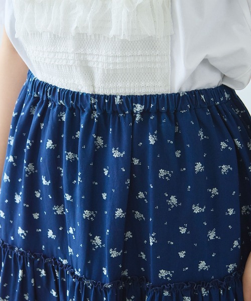 bulle de savon（ビュルデサボン）の「○indigo flower 抜染