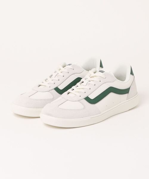 VANS(バンズ)の「VANS ヴァンズ MARK マーク V3982CL WHITE/GREEN(スニーカー・メンズ・ホワイト・10h/10/7h/7/9h/9/8h/8/12/11)」の1枚目の写真