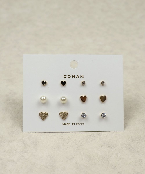 モモンガ/新品未使用！Lemmeピアス セール】デイリー マルチピアス 6セット（ピアス（両耳用