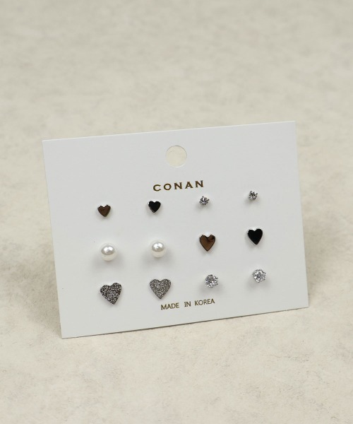 CEMONEMO（セモネモ）の「デイリー マルチピアス 6セット（ピアス（両耳用）・レディース・その他4/その他3/その他2/その他1/その他6/その他7/その他5/その他8・FREE）」の11枚目の写真