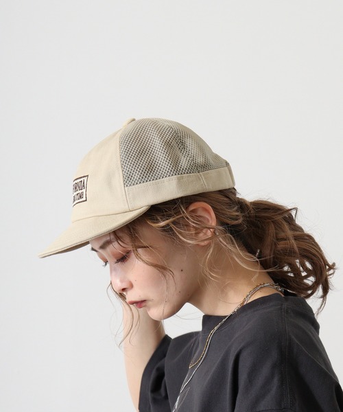 WE SUPPORT AMATEURS ベージュキャップ VARZAR バザール キャップ #637 ベージュ Gold Stud Over Fit