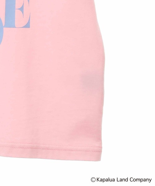 31 Sons de mode(トランテアン ソン ドゥ モード)の「【Kapaluaコラボ】ロゴTシャツ(Tシャツ/カットソー・レディース・ピンク/オフホワイト/サックスブルー・36)」の6枚目の写真