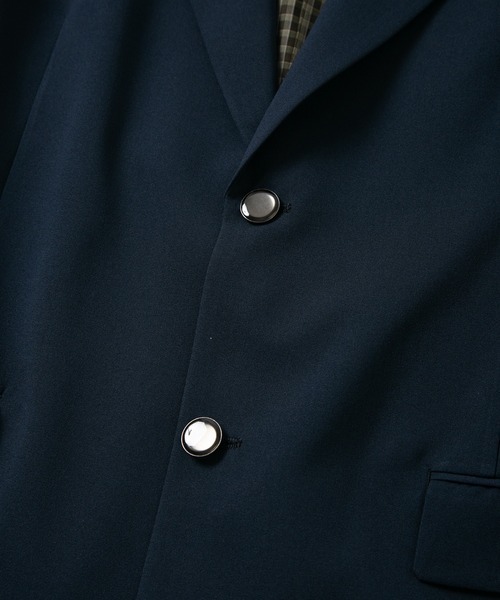 FACTOTUM（ファクトタム）の「【FACTOTUM】Tropical 2B Jacket（テーラードジャケット・メンズ・グレー/ネイビー・46/48）」の17枚目の写真