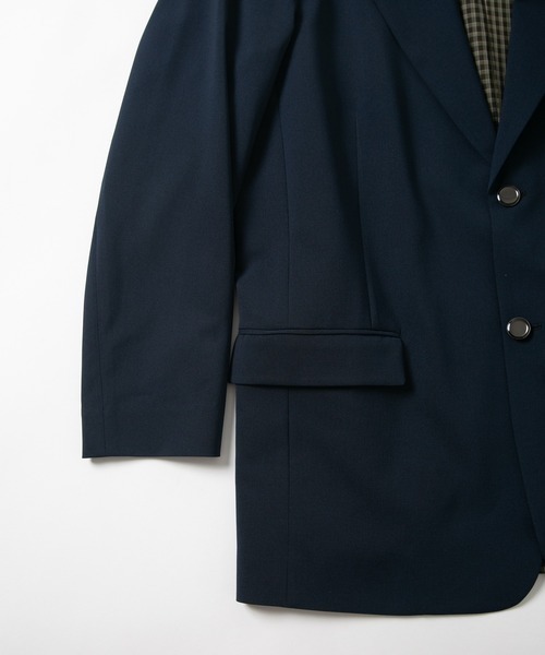 FACTOTUM（ファクトタム）の「【FACTOTUM】Tropical 2B Jacket（テーラードジャケット・メンズ・グレー/ネイビー・46/48）」の19枚目の写真