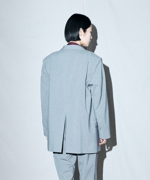 FACTOTUM（ファクトタム）の「【FACTOTUM】Tropical 2B Jacket（テーラードジャケット・メンズ・グレー/ネイビー・46/48）」の8枚目の写真