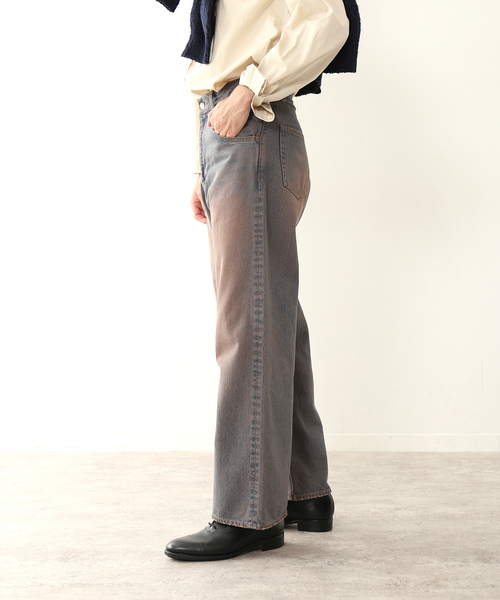 セール】【FOLL / フォル】natural dye wardrobe jeans（デニムパンツ 