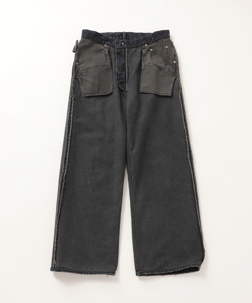 セール】【FOLL / フォル】natural dye wardrobe jeans（デニムパンツ 