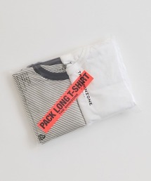 THE SHINZONE | THE SHINZONE/シンゾーン　パックロングスリーブTEE（２枚組セット）　PACK LONG SLEEVE TEE　24AMSCU04(Tシャツ/カットソー)