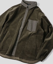 ストレッチコーデュロイシャツJKT