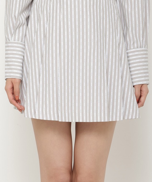 REDYAZEL(レディアゼル)の「【セットアップ可能】ストライププリーツショートスカパン(その他パンツ・レディース・ピンク/ベージュ/サックスブルー・FREE)」の9枚目の写真