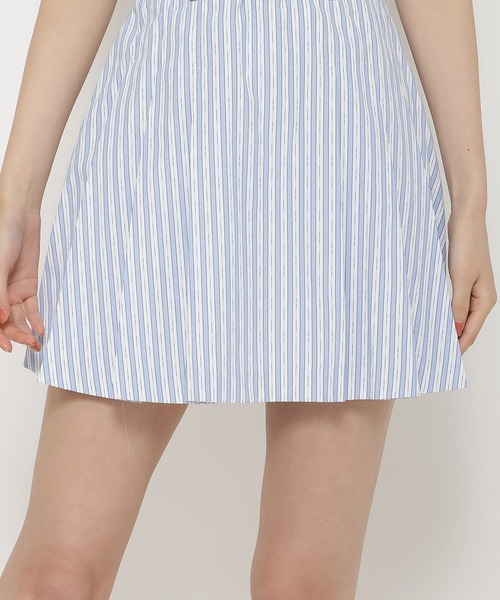 REDYAZEL(レディアゼル)の「【セットアップ可能】ストライププリーツショートスカパン(その他パンツ・レディース・ピンク/ベージュ/サックスブルー・FREE)」の14枚目の写真