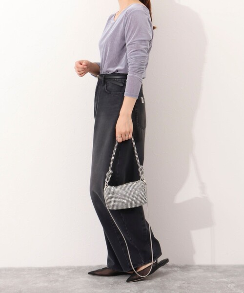 NOLLEY’S（ノーリーズ）の「【VELETTO/ヴェレット】メタルボックスバッグ（クラッチバッグ・レディース・シルバー・FREE）」の3枚目の写真