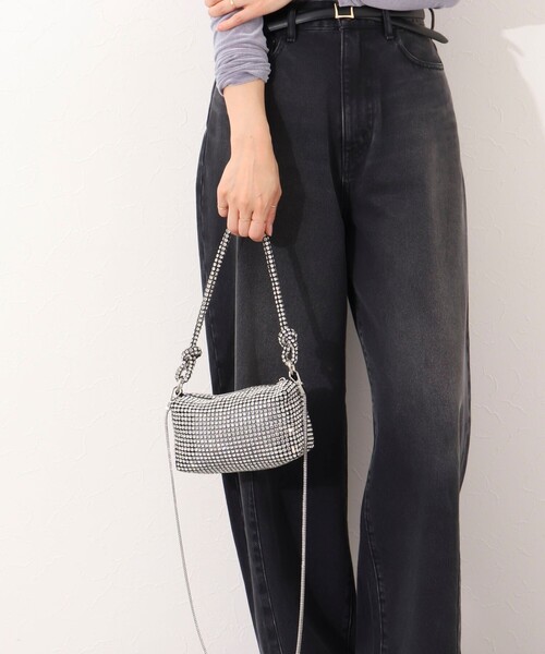 NOLLEY’S（ノーリーズ）の「【VELETTO/ヴェレット】メタルボックスバッグ（クラッチバッグ・レディース・シルバー・FREE）」の4枚目の写真