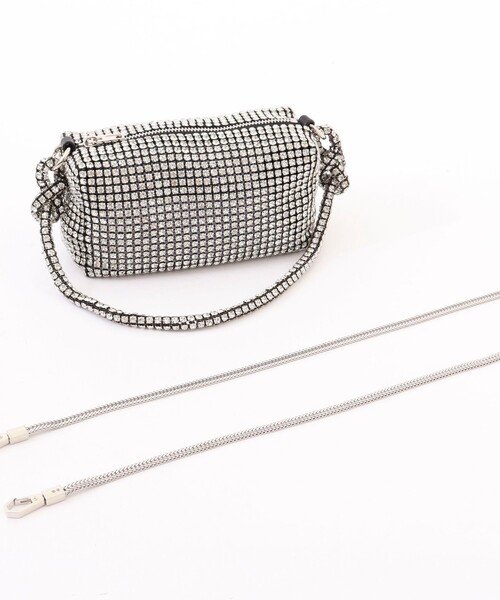 NOLLEY’S（ノーリーズ）の「【VELETTO/ヴェレット】メタルボックスバッグ（クラッチバッグ・レディース・シルバー・FREE）」の22枚目の写真