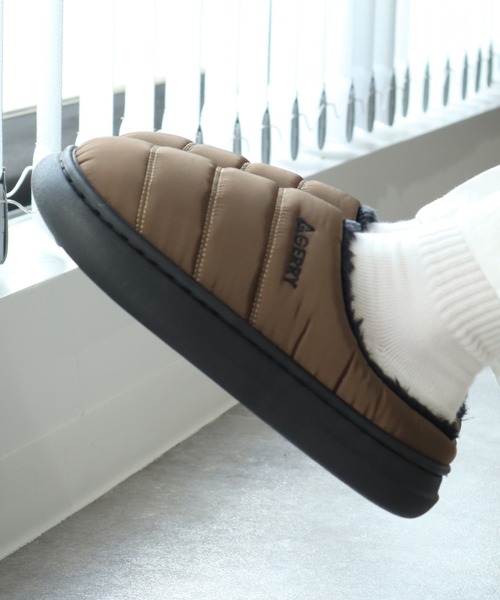 GERRY（ジェリー）の「【GERRY/ジェリー】ファーライニング×軽量×高反発 クロッグ サボサンダル　Women（スリッポン・レディース・ブラック/オレンジ/オートミール/ブラウン/ベージュ・LL/M/L）」の10枚目の写真