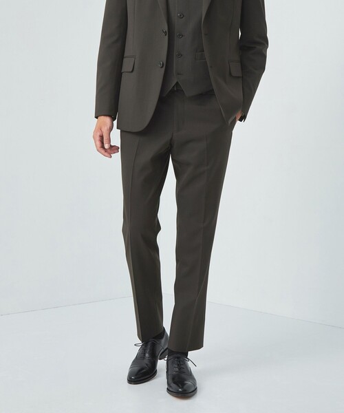 green label relaxing(グリーンレーベルリラクシング)の「A+ TWPU サージ スリム 5B ベスト -ウォッシャブル-(スーツベスト・メンズ・ダークブラウン/ネイビー/ブラック/ロイヤルブルー・XS/S/M/L/XL/XXL)」の19枚目の写真