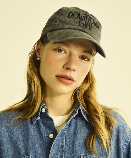 OUTDOOR PRODUCTS(アウトドアプロダクツ)の「NEW COLOR DOWNTOWN GIRL CAP(キャップ・レディース・ブラック系その他/ピンク・FREE)」の2枚目の写真