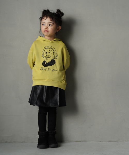 MAKE YOUR DAY(メイクユアデイ)の「チェックとフェイクレザーのプリーツスカート■80~140cm(スカート・キッズ・サックスブルー/レッド/ブラック・120/110/100/80/130/140/90)」の22枚目の写真