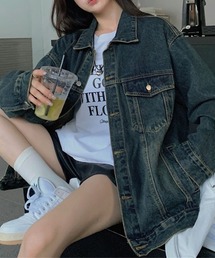 c.u.l | ヴィンテージ風 デニムジャケット culw726(デニムジャケット)