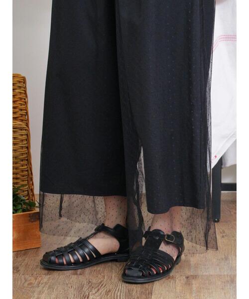 Samansa Mos2(サマンサ モスモス)の「チュールドッキングパンツ(その他パンツ・レディース・ブラック/キナリ/グレー・F)」の20枚目の写真