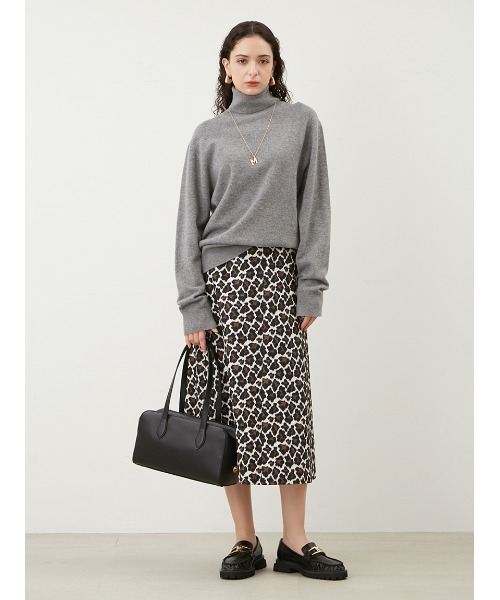 美品★Mila Owen ウール100タートルベーシックニット セール】ウール100タートルベーシックニット（ニット/セーター