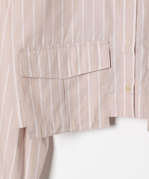 Heather（ヘザー）の「Wポケットシャツ　143714（シャツ/ブラウス・レディース・ブルー系その他/オフホワイト/ベージュ系その他・FREE）」の8枚目の写真