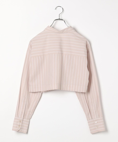 本日特別限定価格【かぐれ】25SSリネン Wポケット ワイドシャツ　PINK かぐれ｜リネンWポケットワイドシャツ | Rakuten Fashion(楽天