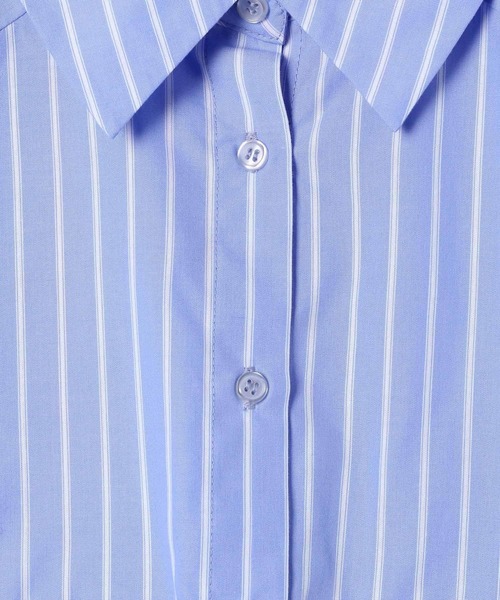 Heather（ヘザー）の「Wポケットシャツ　143714（シャツ/ブラウス・レディース・ブルー系その他/オフホワイト/ベージュ系その他・FREE）」の12枚目の写真