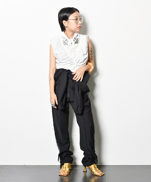 CITYSHOP（シティーショップ）の「RANDOM GATHER ブラウス（シャツ 
